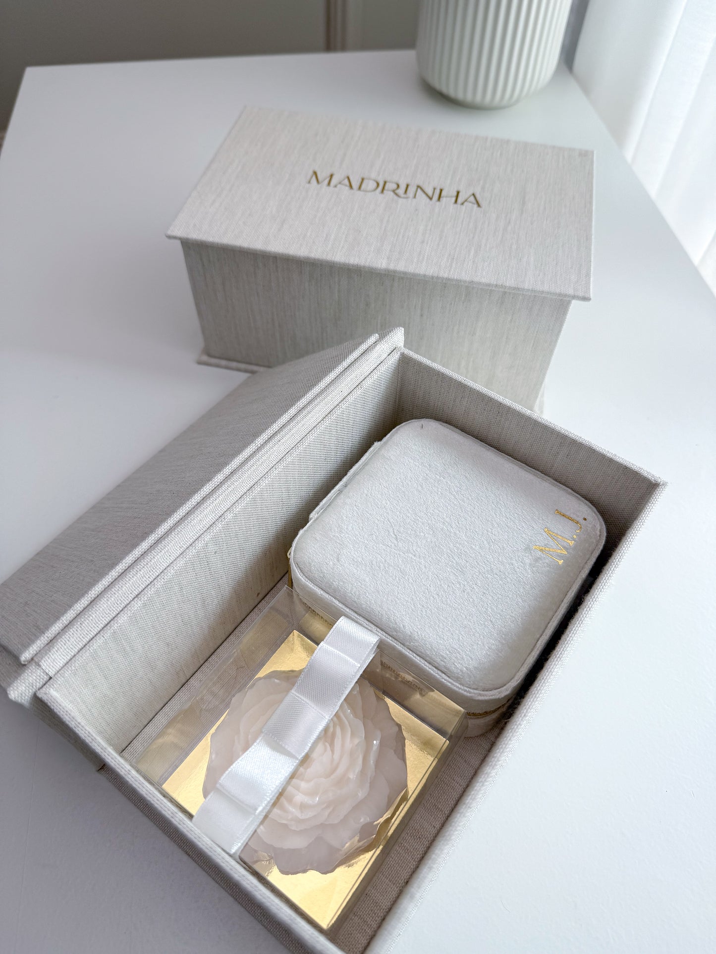 SPECIAL BOX PETIT • Porta-jóias + Vela Perfumada (18cmx11cmx8cm)