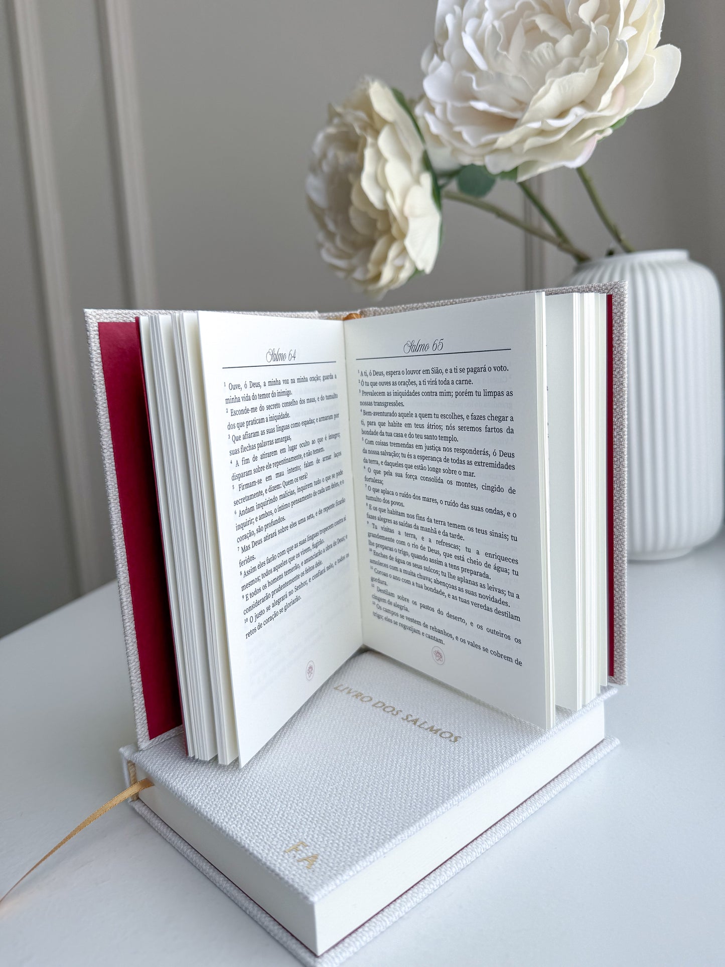 Livro dos Salmos (150 Salmos) Personalizável (Tamanho A6 - 10x15)