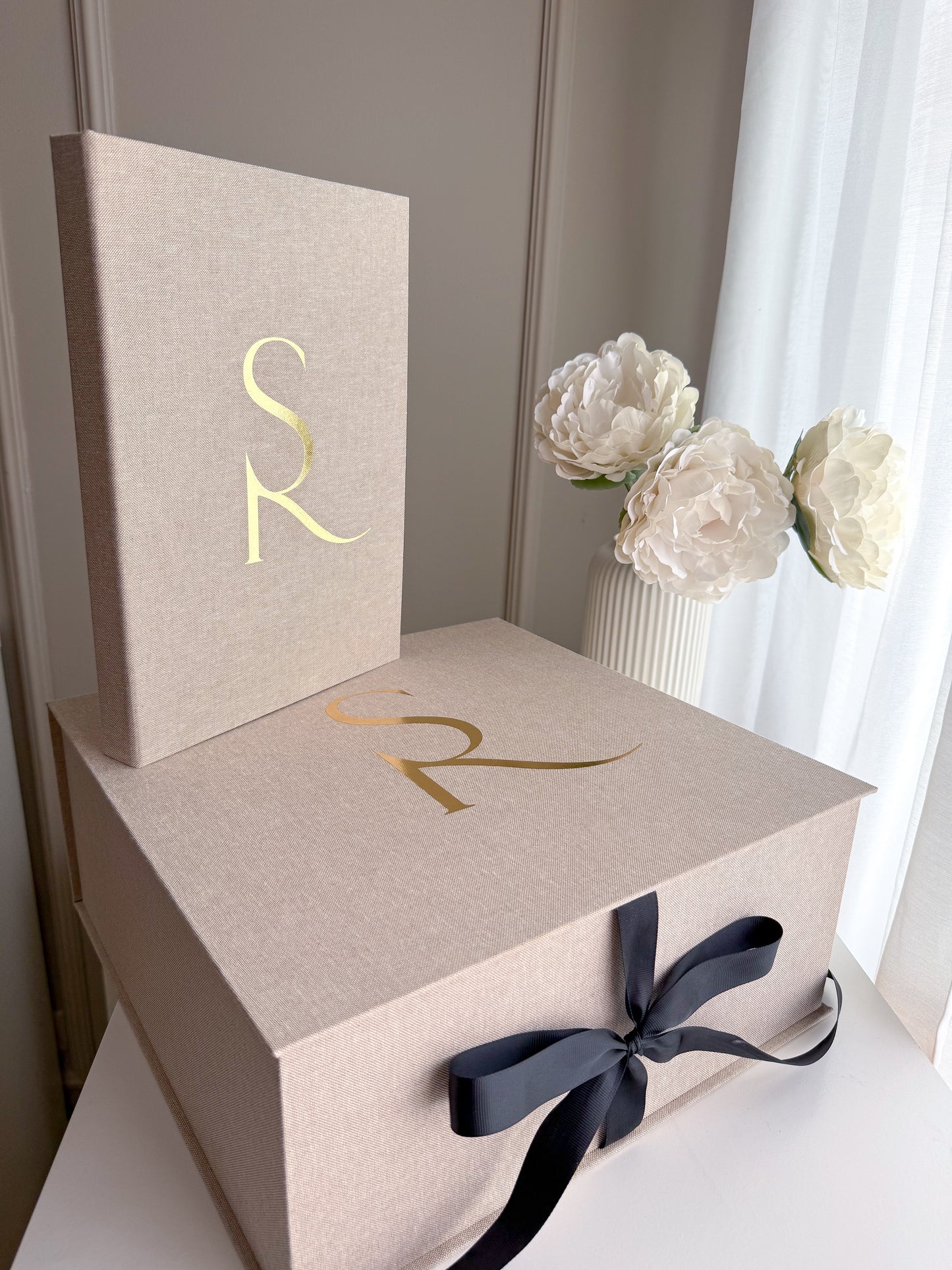 KIT LIVRO DE HONRA PEQUENO (A5) + ETERNAL BOX para Casamentos