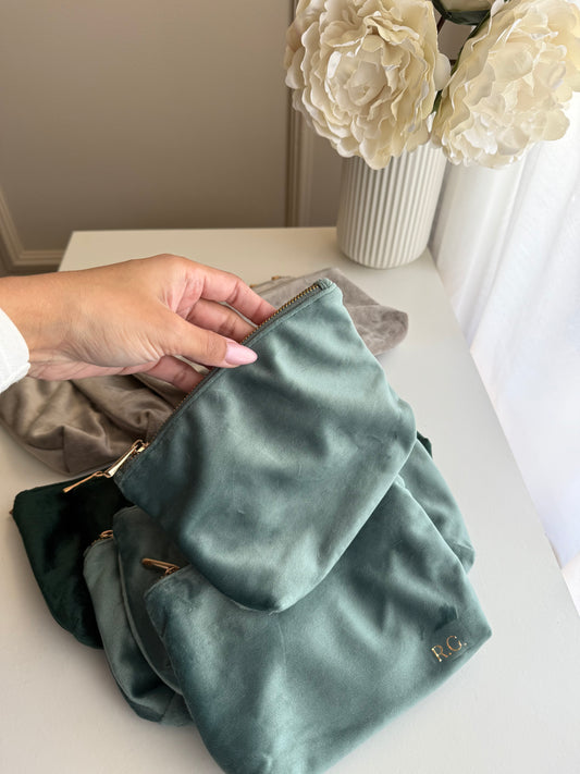 Mini Bags em veludo - Várias cores