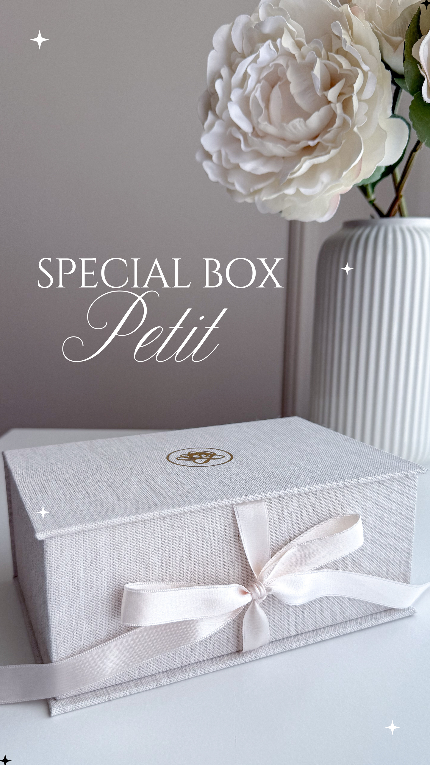 SPECIAL BOX PETIT • Porta-jóias + Vela Perfumada (18cmx11cmx8cm)