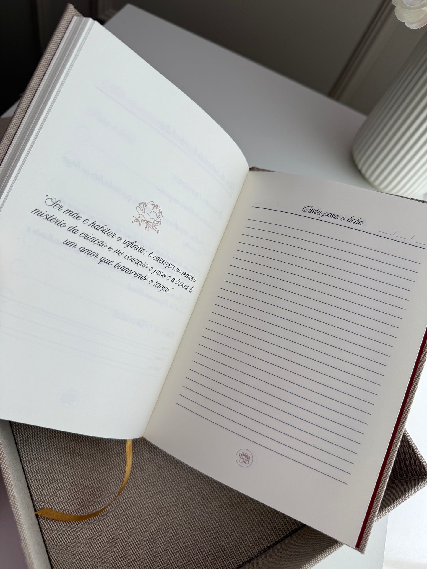 ETERNAL BOX Recordações da Maternidade + Diário da Gravidez