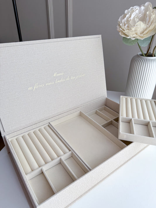 Caixa Porta-Jóias Personalizada