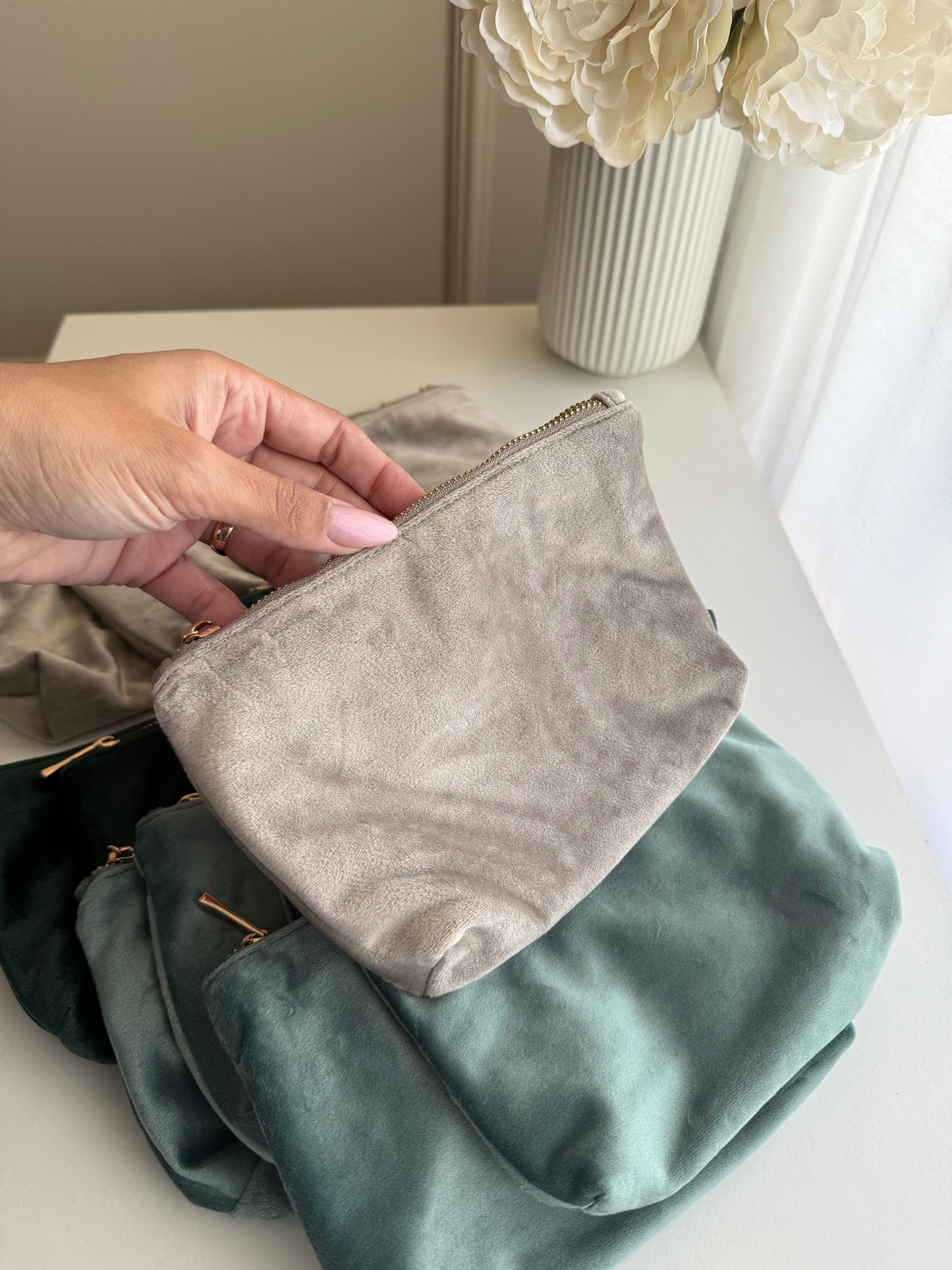 Mini Bags em veludo - Várias cores