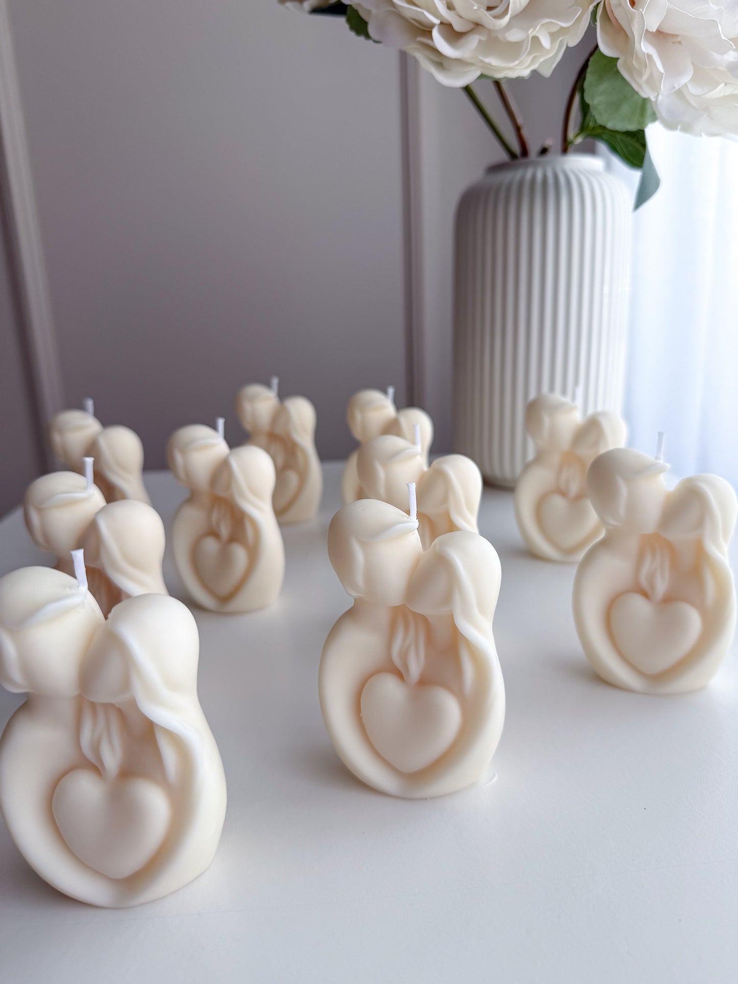 Vela Soulmate (Alma Gêmea) decorada para lembrança