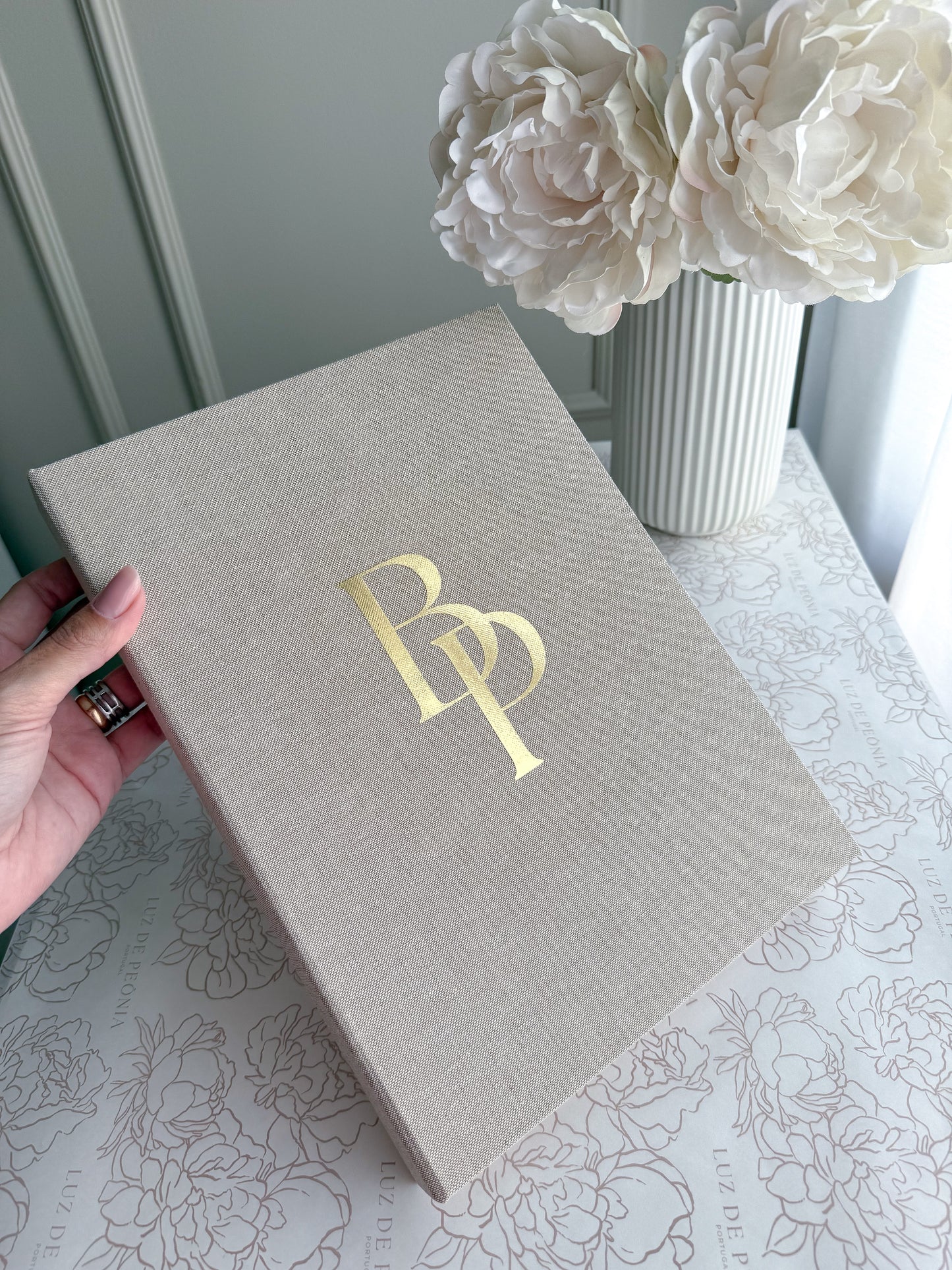 KIT LIVRO DE HONRA PEQUENO (A5) + ETERNAL BOX para Casamentos