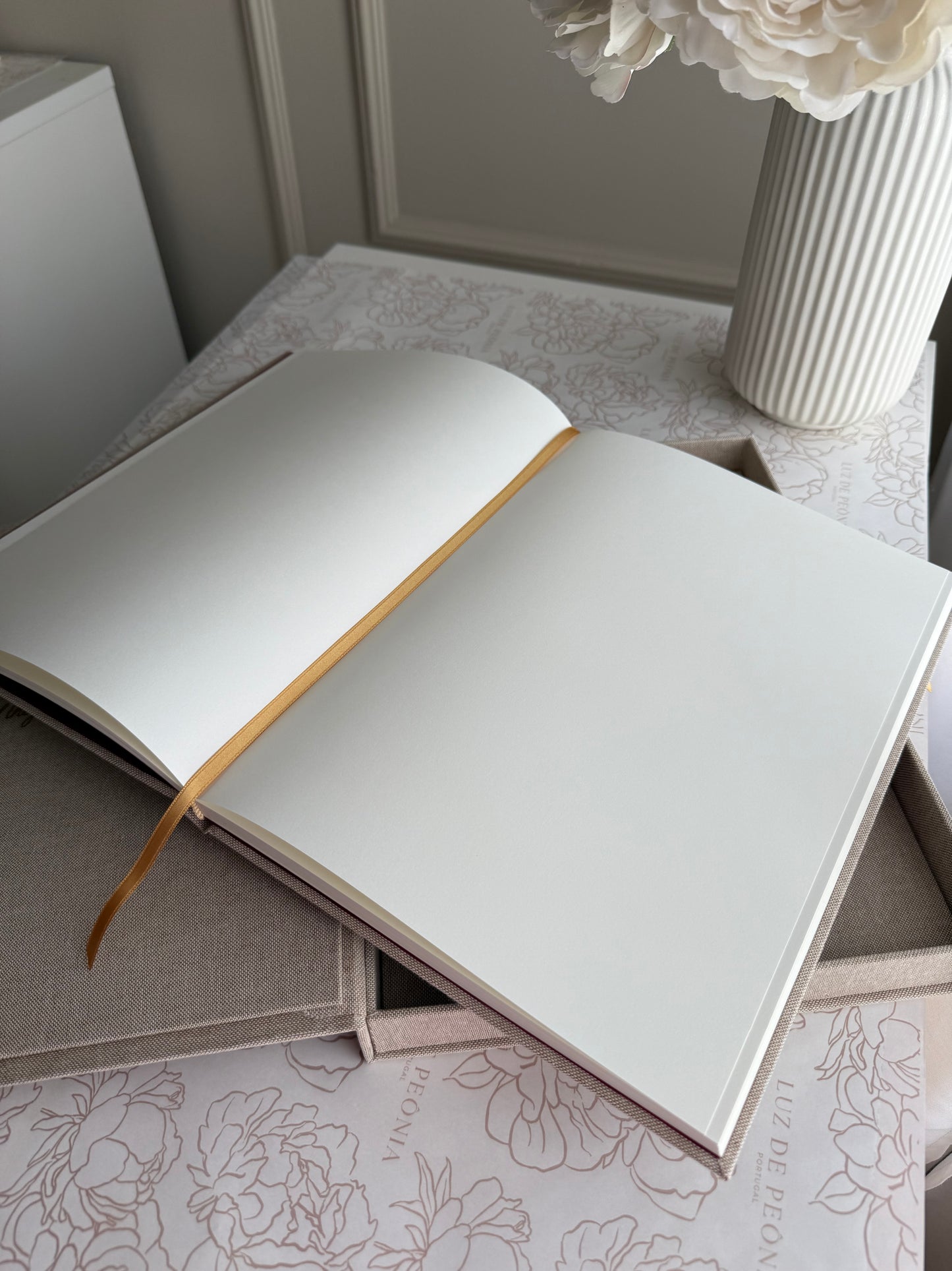 KIT LIVRO DE HONRA PEQUENO (A5) + ETERNAL BOX para Casamentos