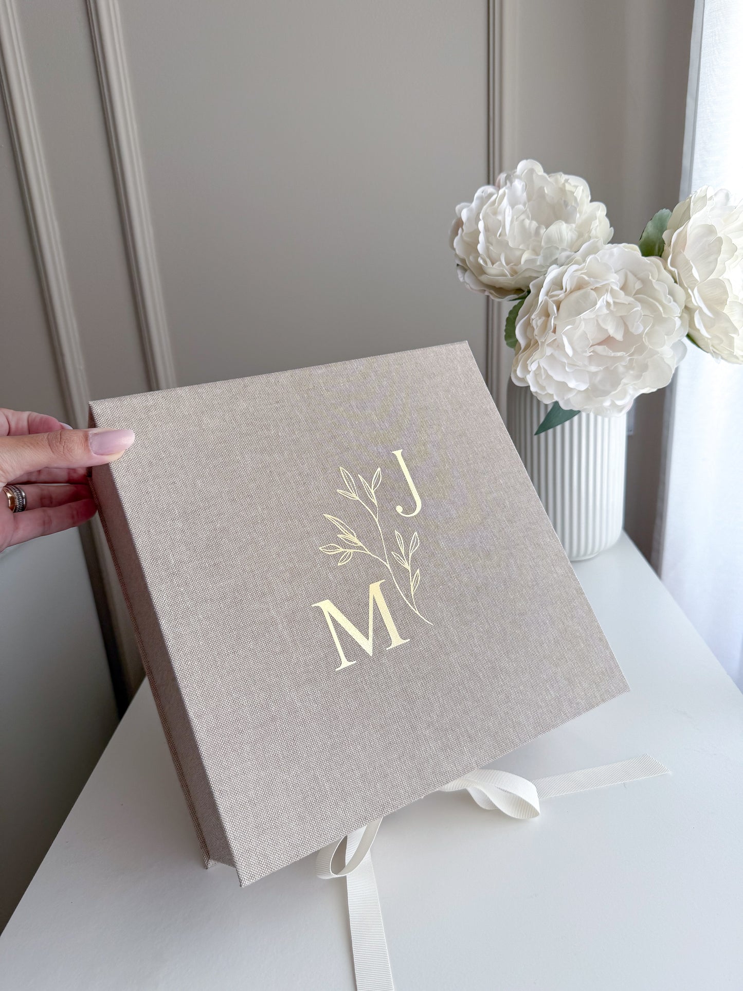 KIT LIVRO DE HONRA PEQUENO (A5) + ETERNAL BOX para Casamentos