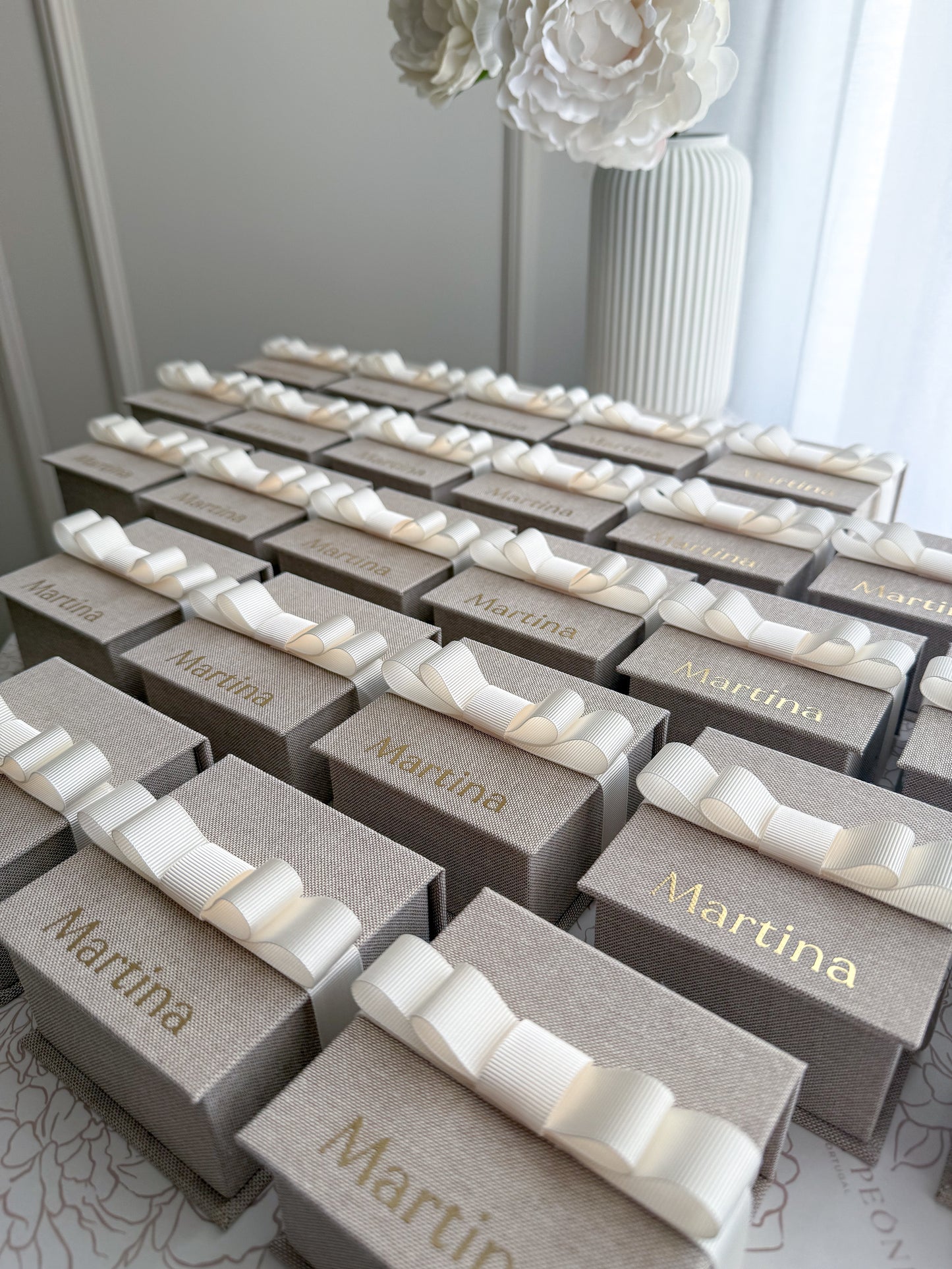 Mini Caixa Premium Personalizada 8cmx8cmx5cm (Somente a caixa - sem vela)