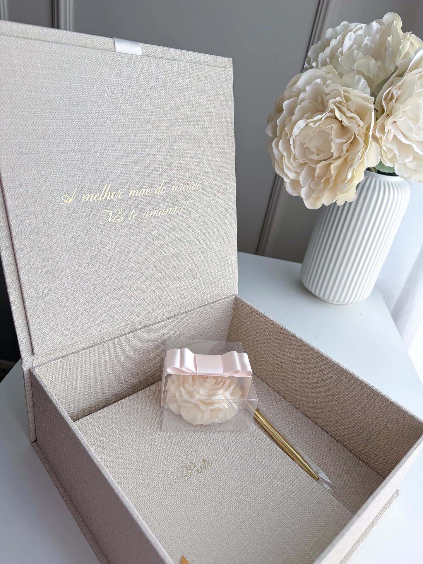 SPECIAL BOX • Notebook + Vela Perfumada (23cmx23cmx8cm)