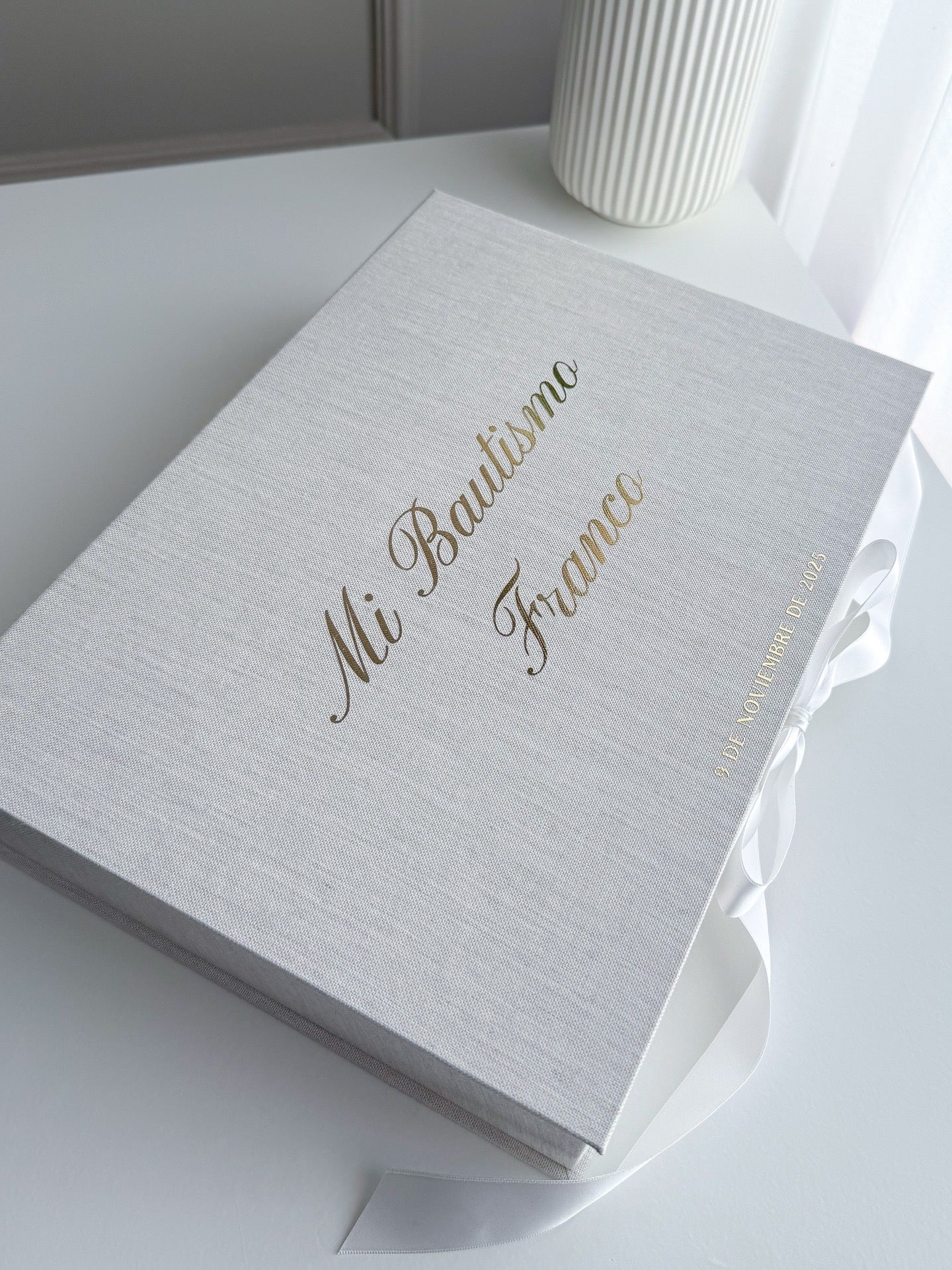 Caixa para Batizados Personalizada (35cmx25cmx7cm)