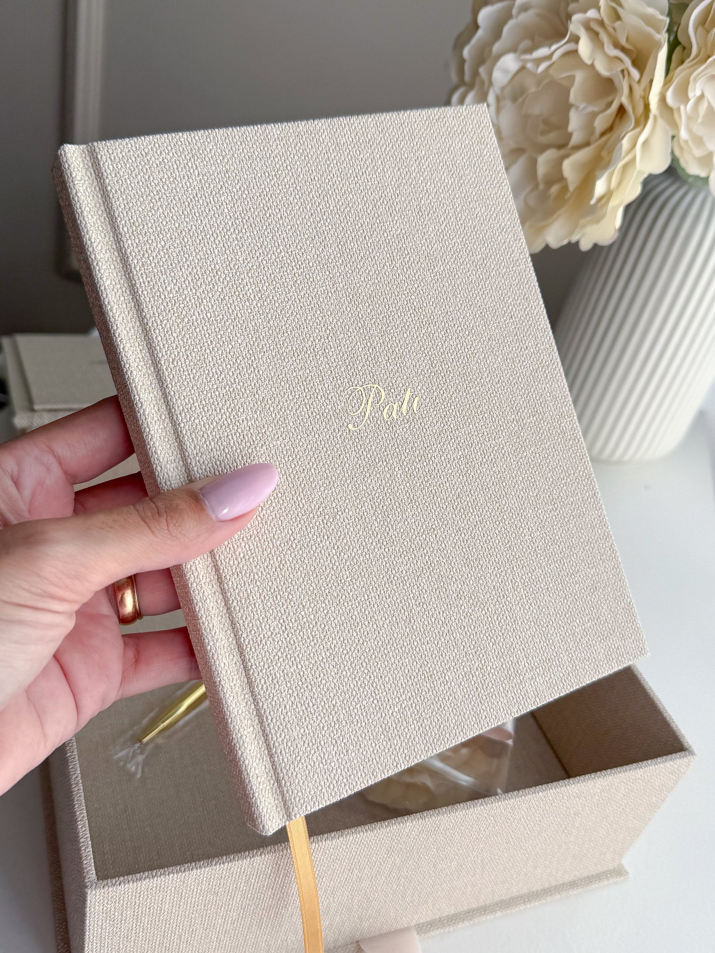 SPECIAL BOX • Notebook + Vela Perfumada (23cmx23cmx8cm)