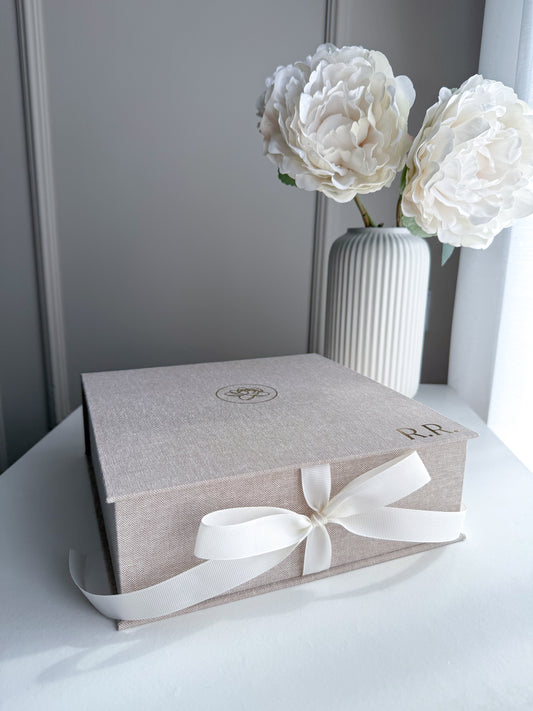 SPECIAL BOX • Notebook + Vela Perfumada (23cmx23cmx8cm)