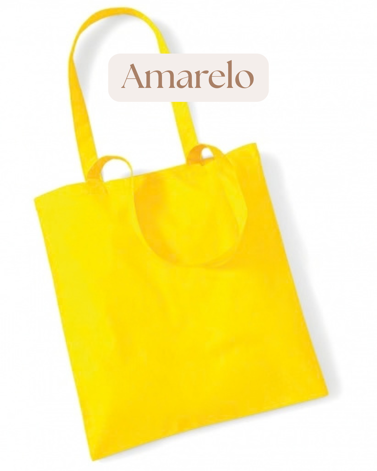 Pack 5 unidades - Ecobag Personalizada (140g - 38x42cm)