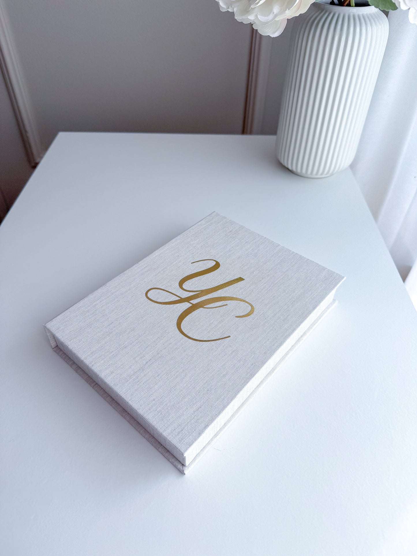 Conjunto LIVRO DE HONRA PEQUENO (A5) + ETERNAL BOX para Casamentos