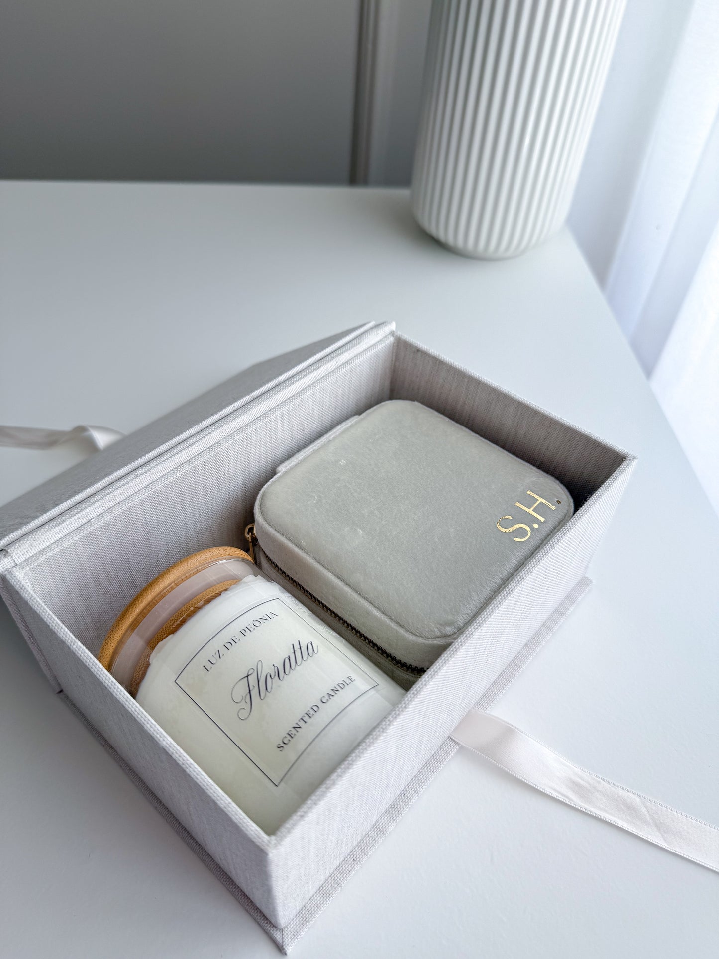 SPECIAL BOX PETIT • Porta-jóias + Vela Perfumada (18cmx11cmx8cm)