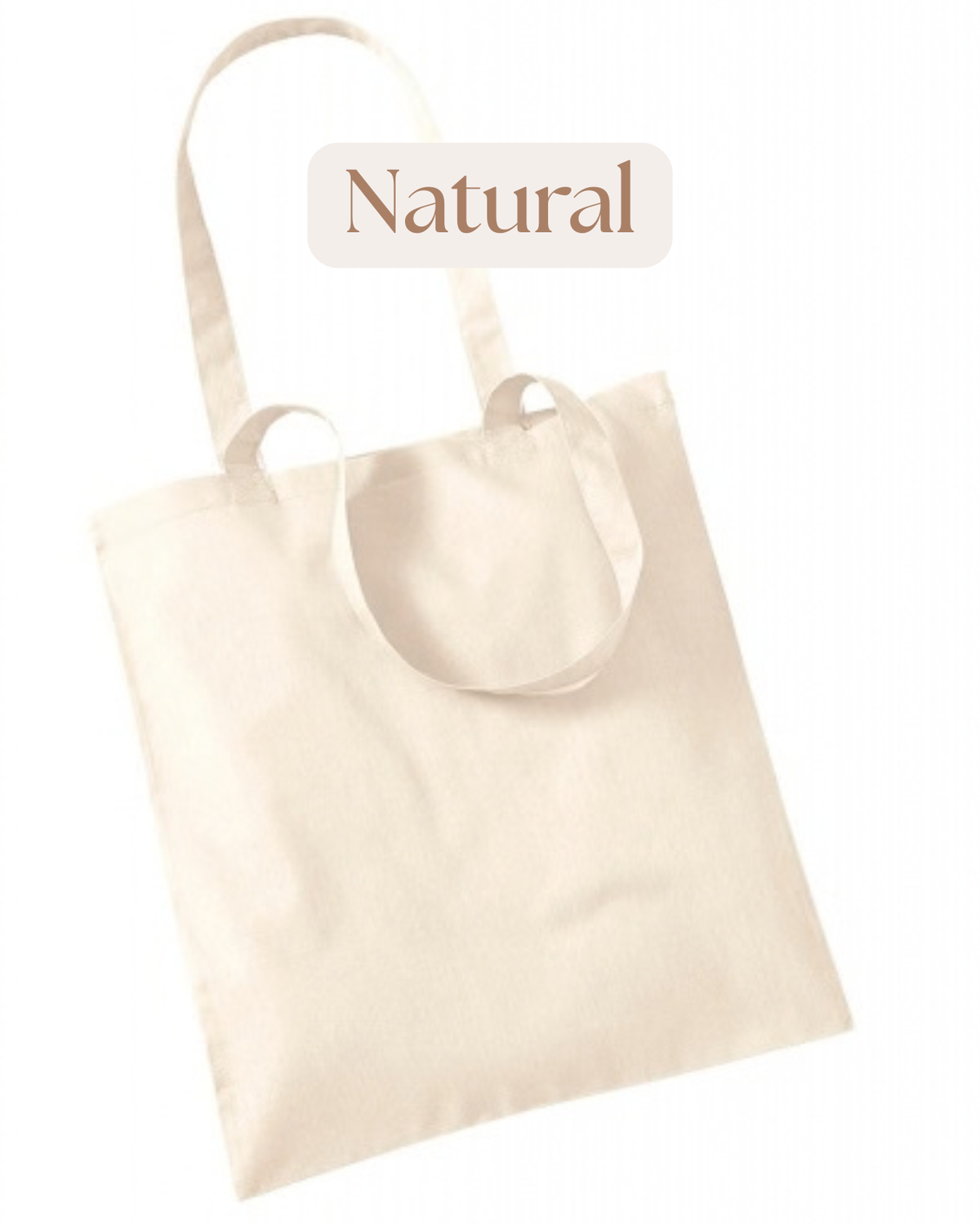 Pack 5 unidades - Ecobag Personalizada (140g - 38x42cm)