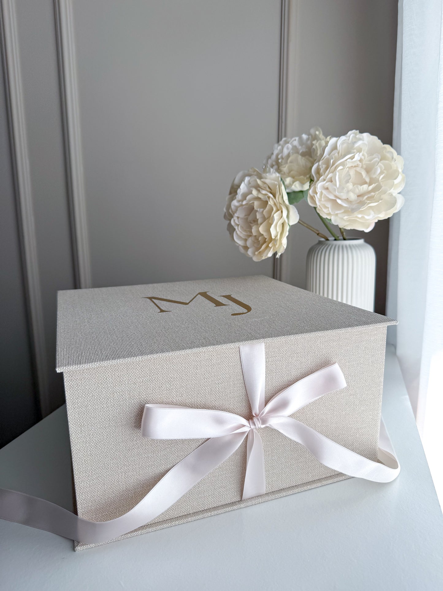 Caixa para Recordações do Casamento - Eternal Box (30cmx30cmx15cm)