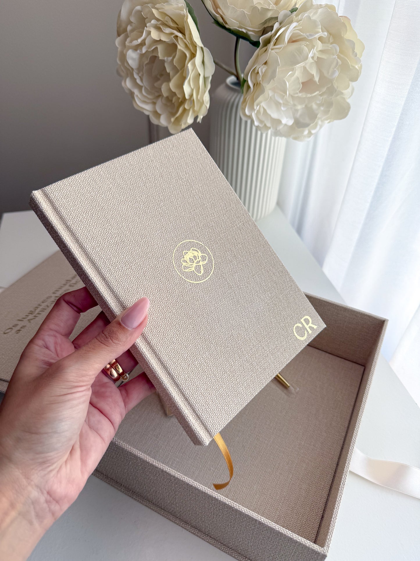 SPECIAL BOX • Notebook + Vela Perfumada (23cmx23cmx8cm)