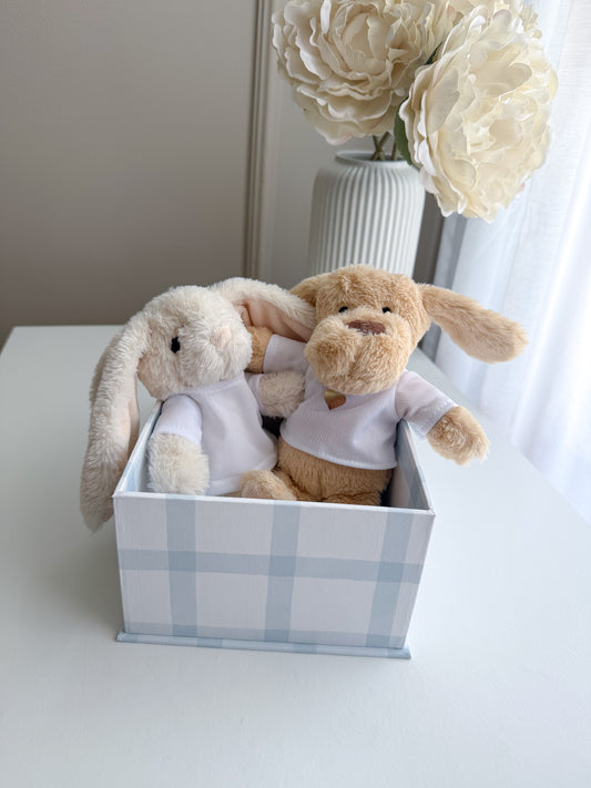 Lovely Friends • Peluche em Caixa Personalizada
