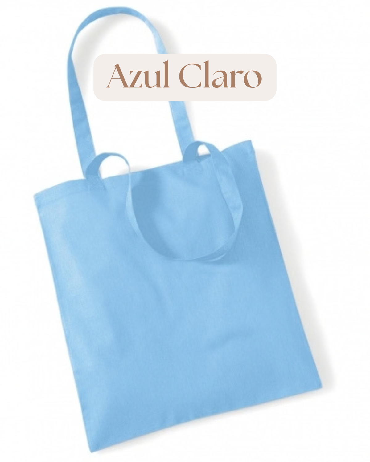 Pack 5 unidades - Ecobag Personalizada (140g - 38x42cm)