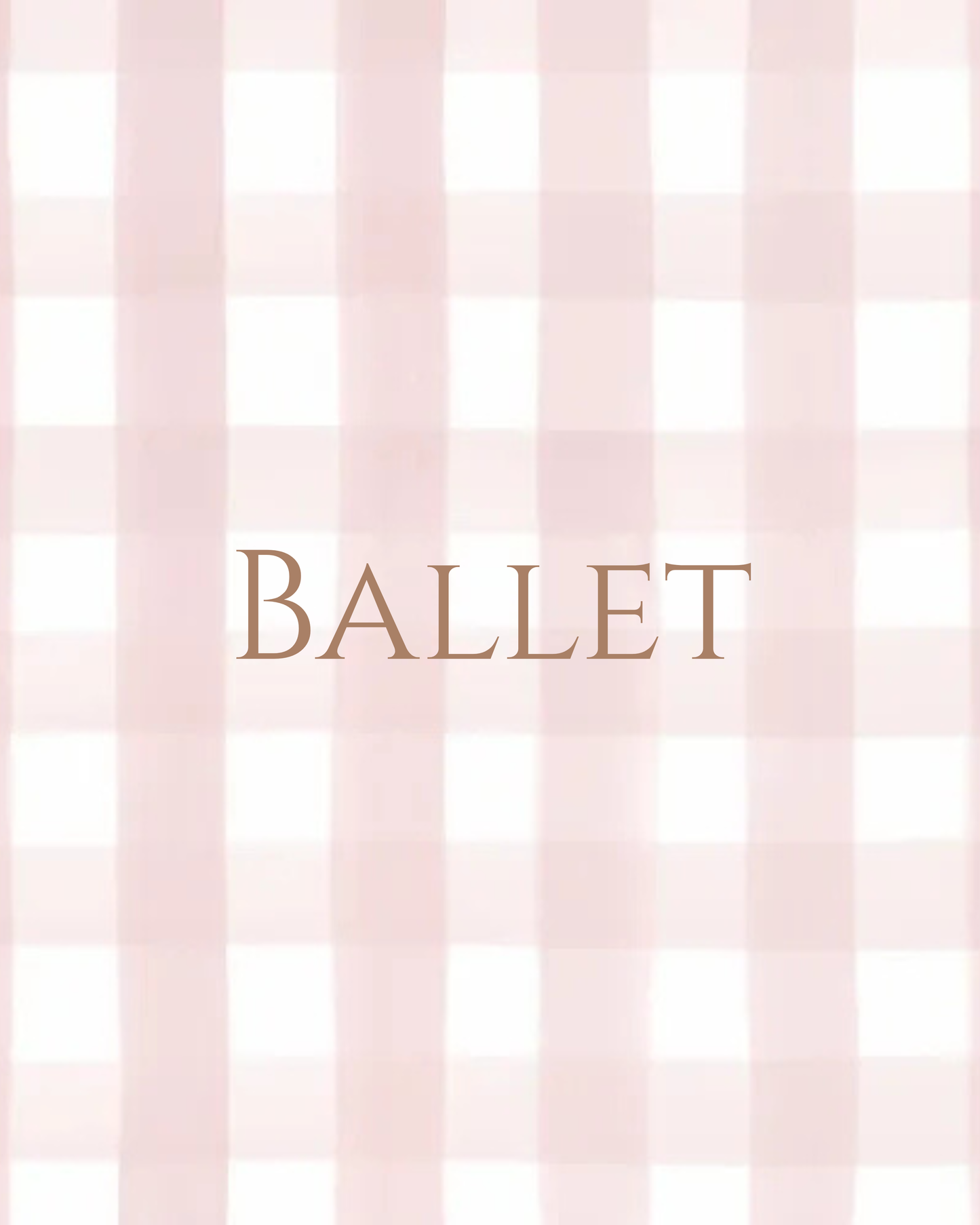 Bloco de Notas "Vichy" personalizado e decorado para lembranças