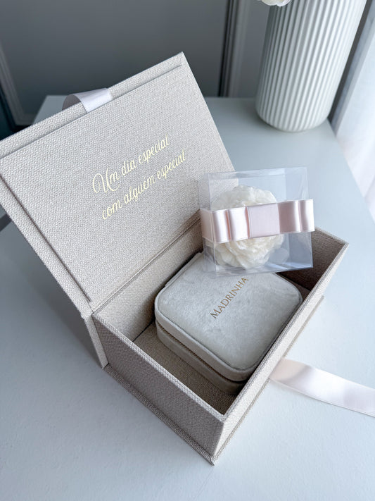 SPECIAL BOX PETIT • Porta-jóias + Vela Perfumada (18cmx11cmx8cm)