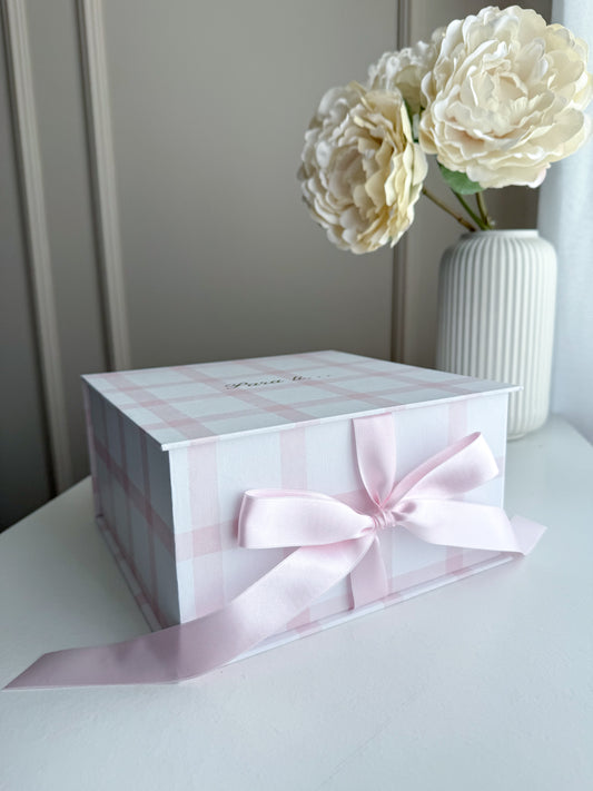 Caixas Vichy Personalizadas - Vários tamanhos