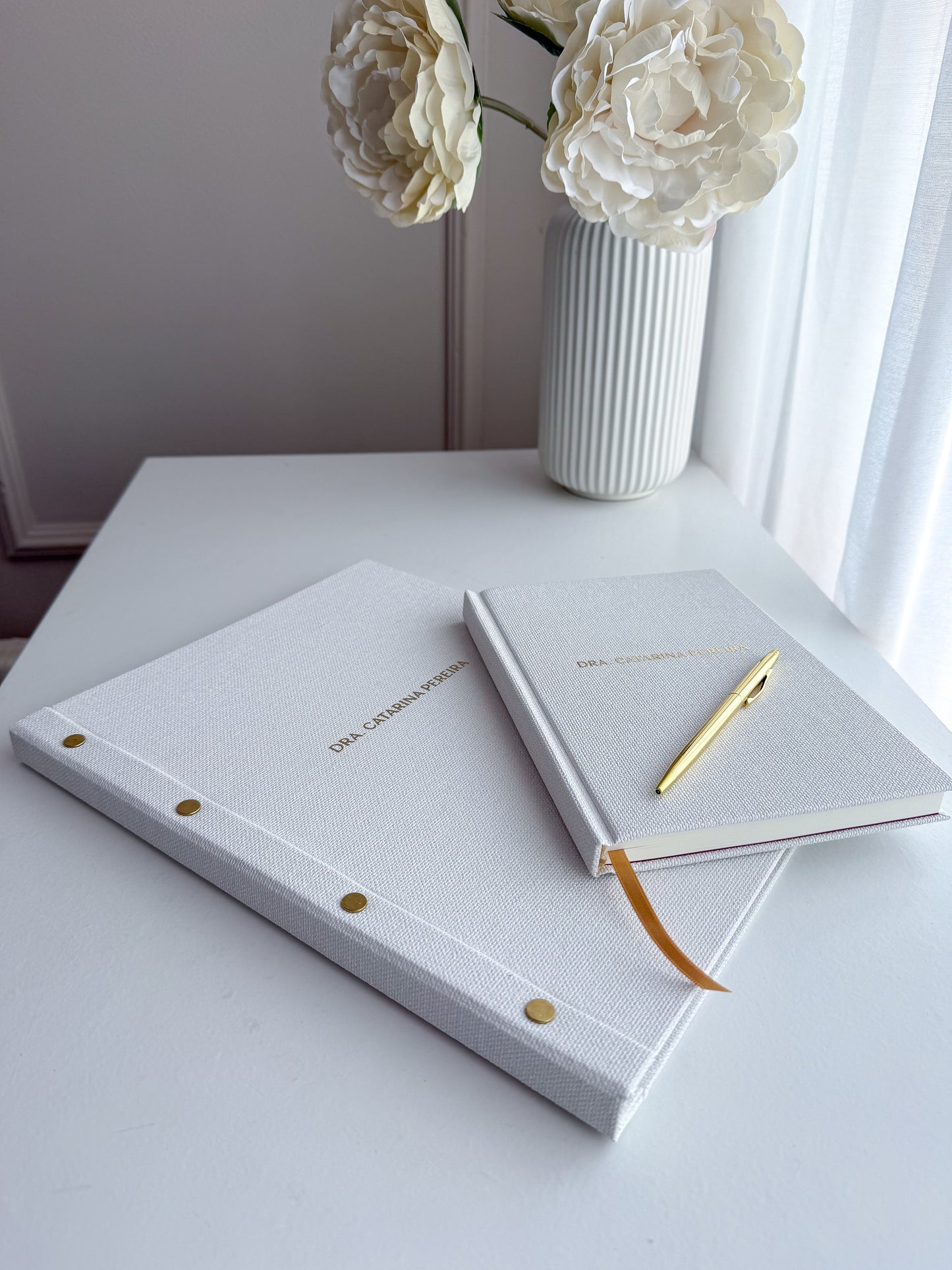 Kit Pasta para Documentos + Notebook A5 Personalizados