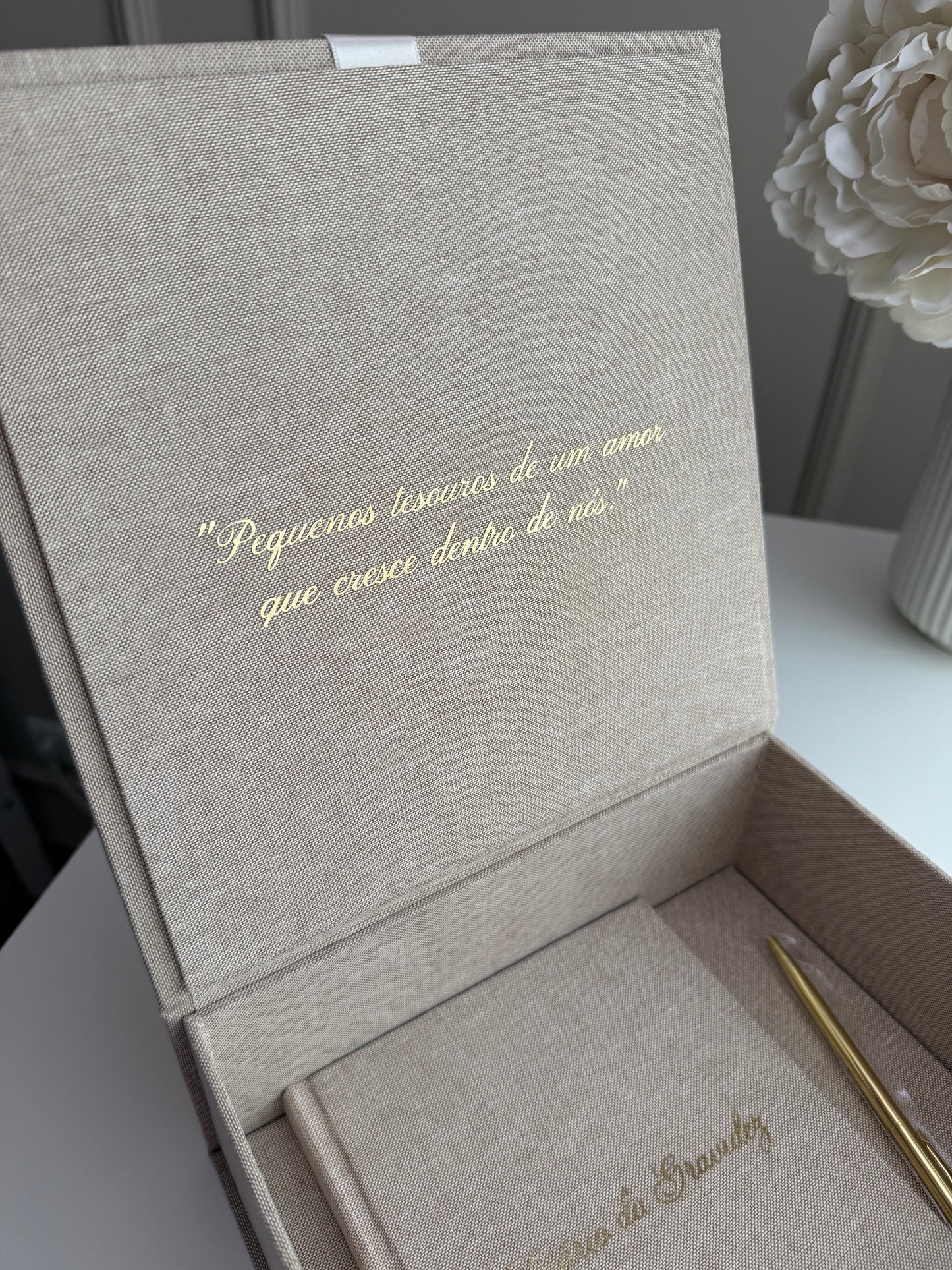 ETERNAL BOX Recordações da Maternidade + Diário da Gravidez