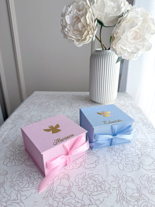 Caixa Pequena Personalizada - 10cmx10cmx5cm (somente caixa/sem vela)