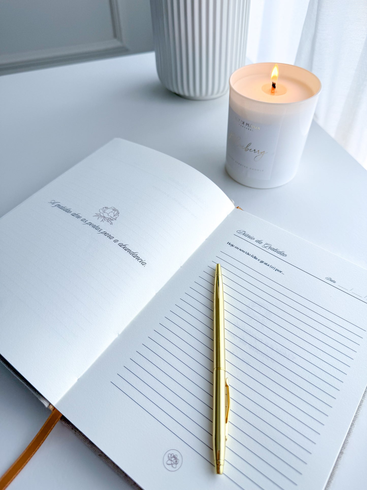 Diário da Gratidão A5 Personalizável