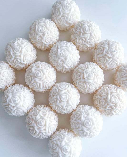 Vela Bola de Rosas (SEM DECORAÇÃO)